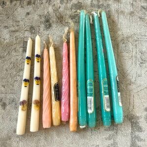 Vintage Taper Candles